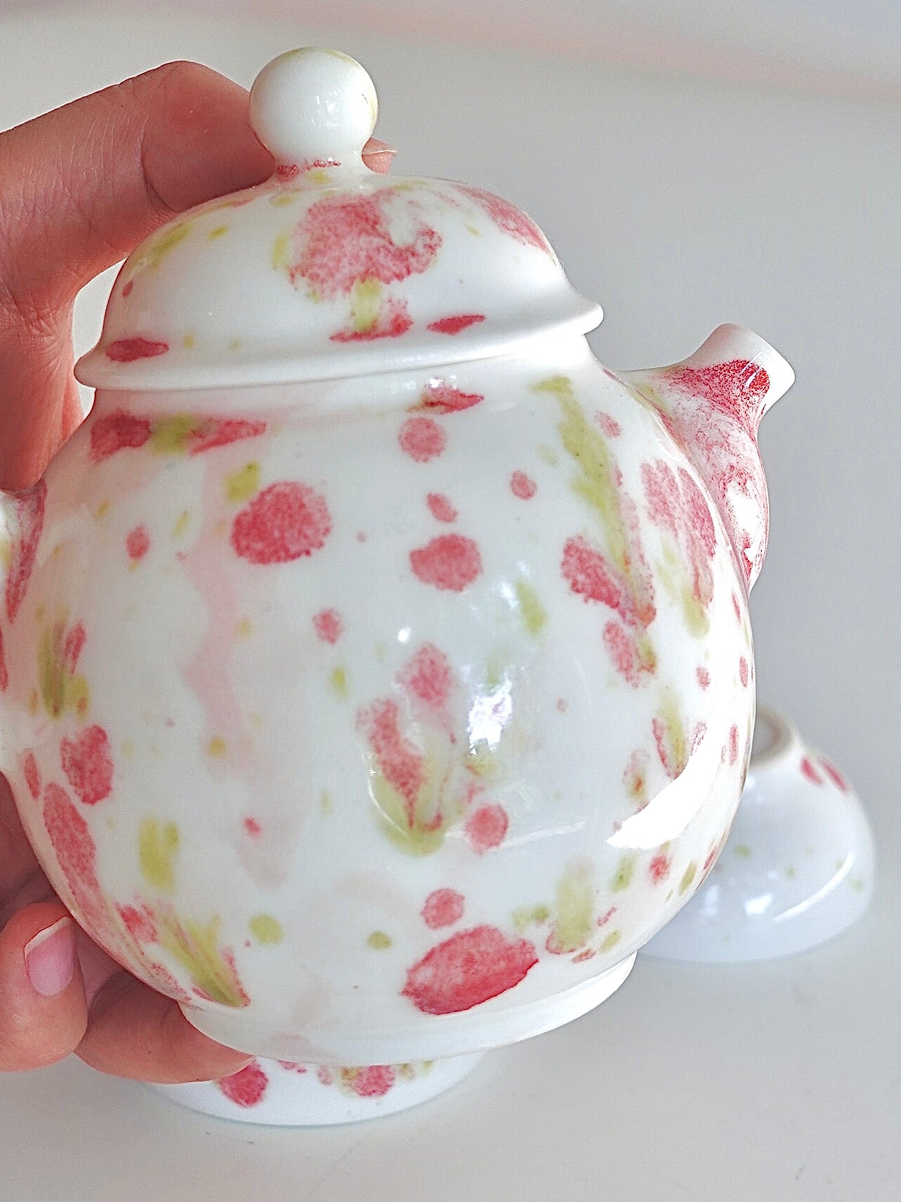 Strawberry Patterned Tea Set