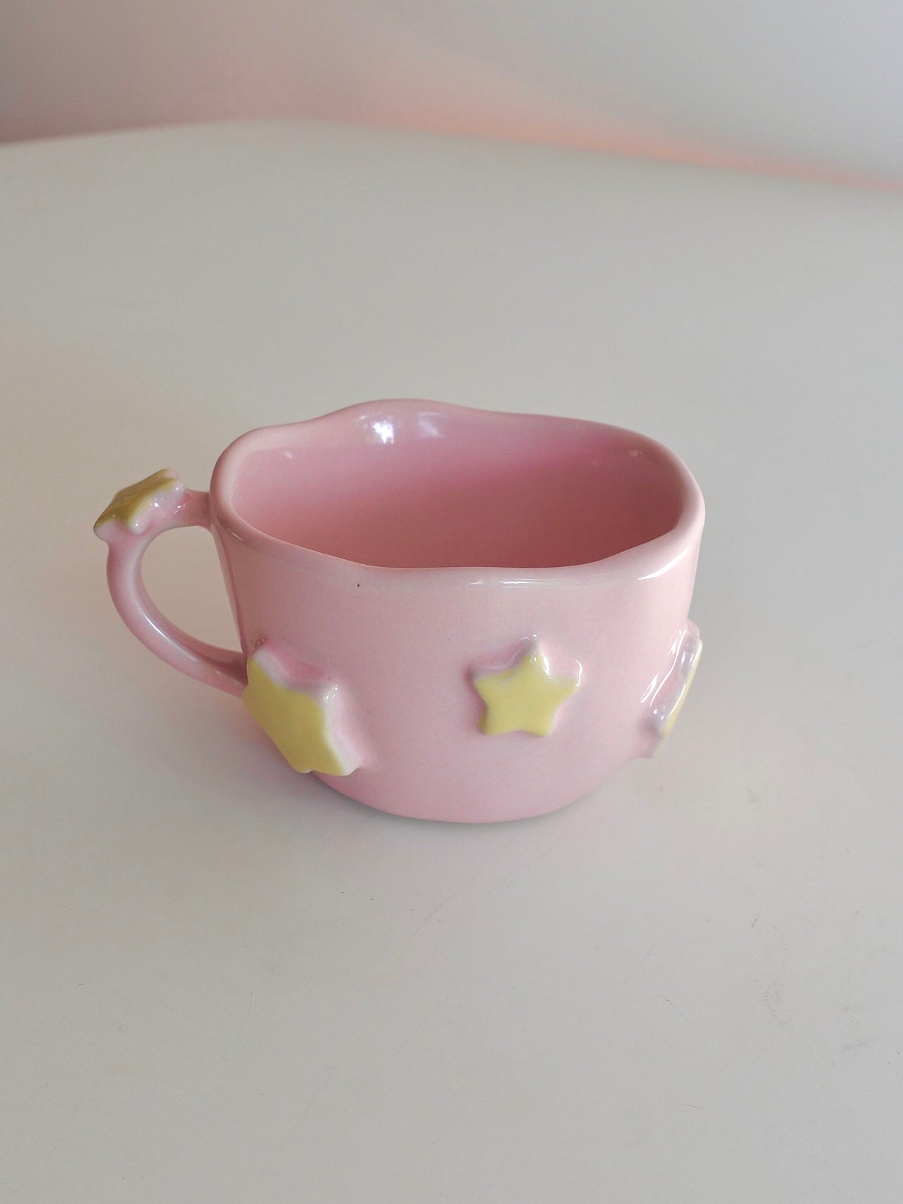 Dreamy Pastel Hand-built Star Mug