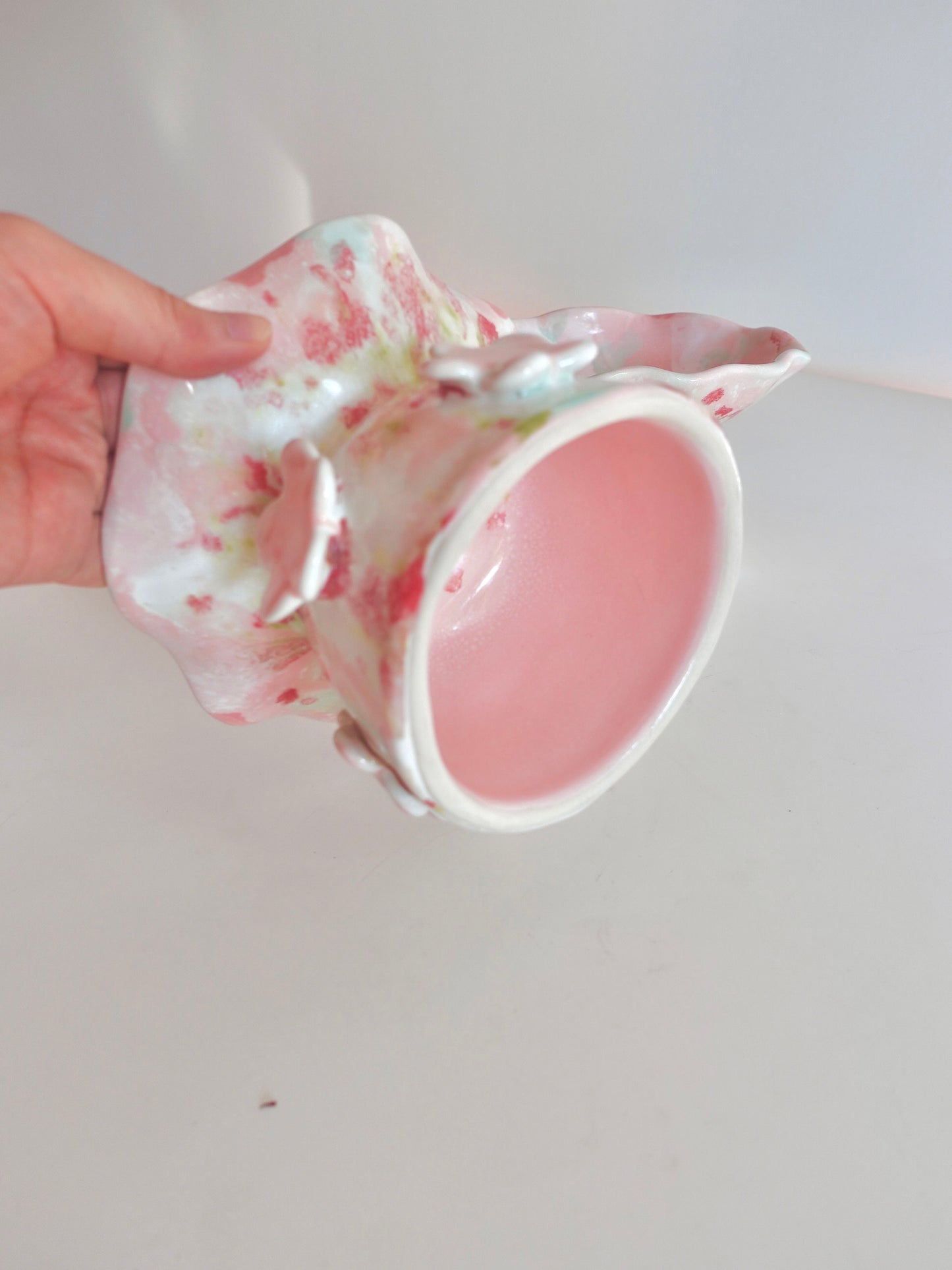 Strawberry Flower Pet Bowls