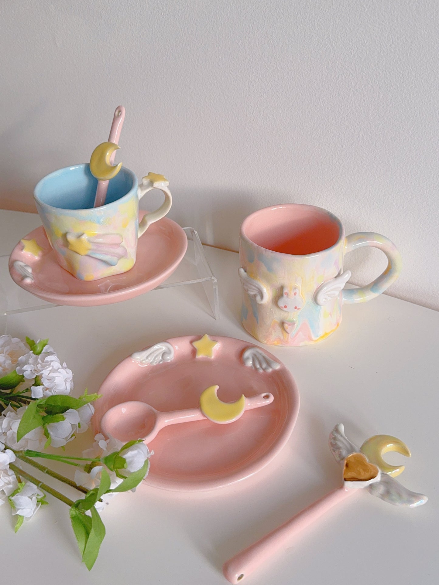Winged Star Plates