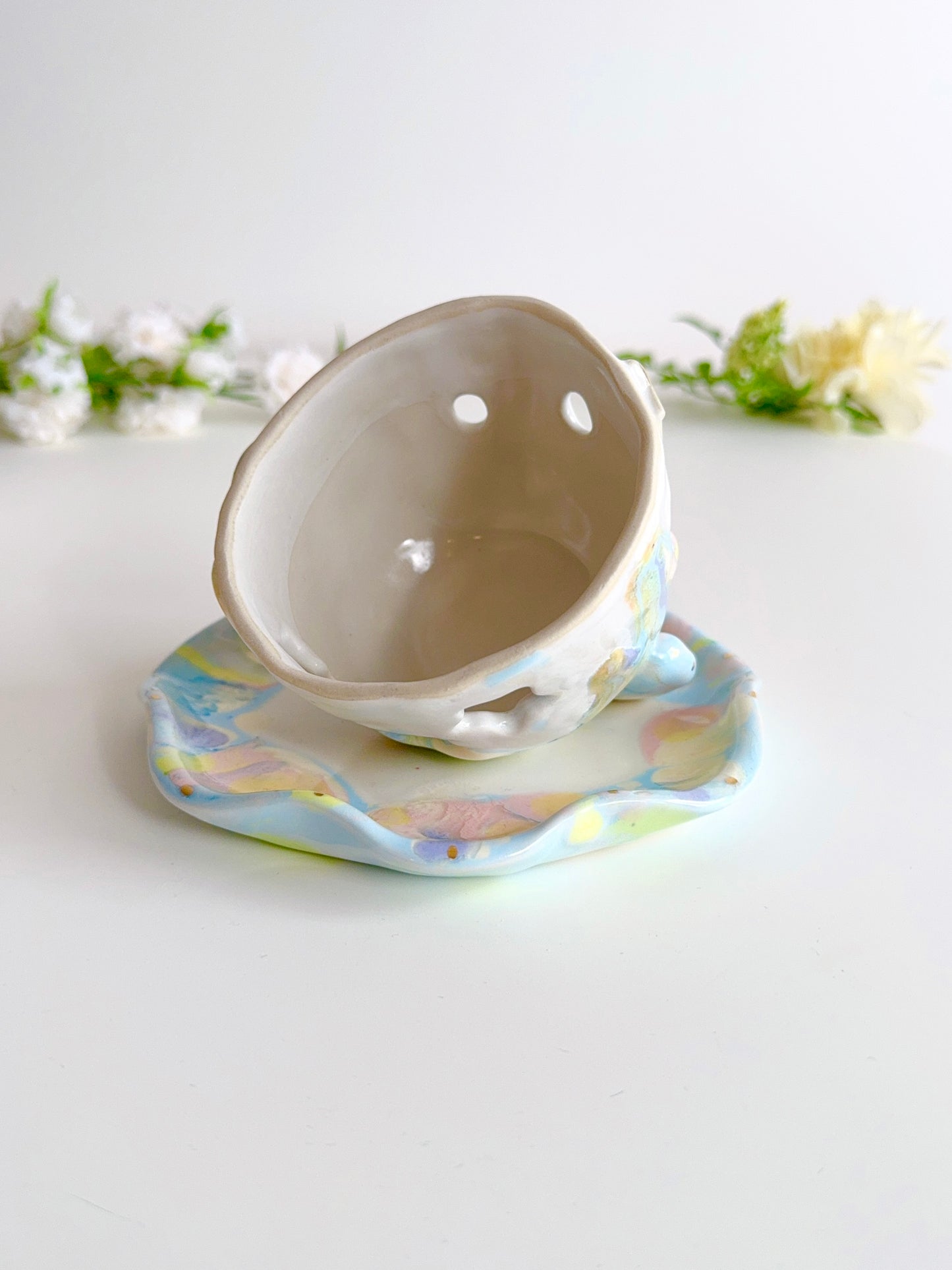 Drippy Bear Candle/Incense Holder