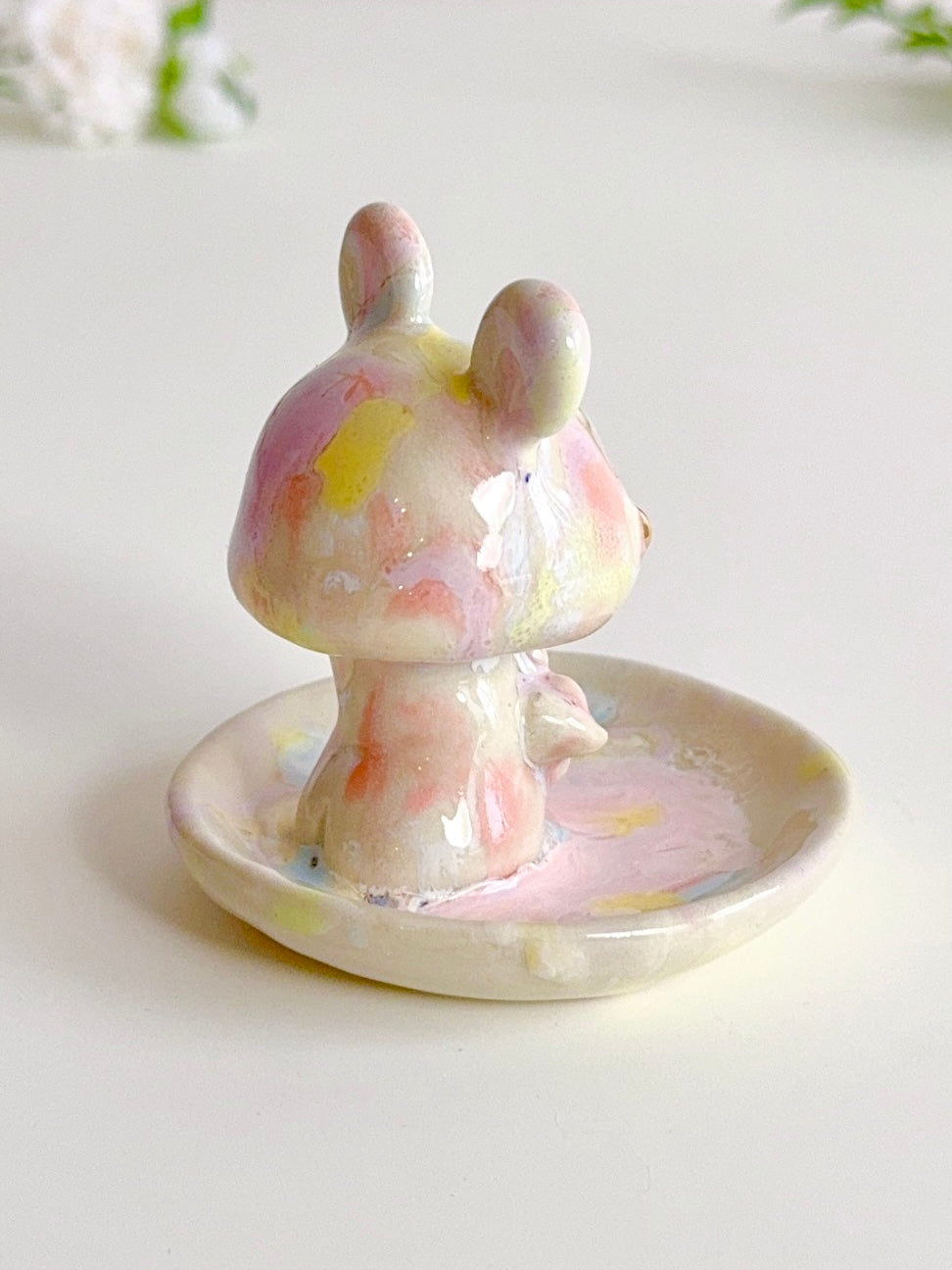 Drippy Pastel Mini Mao Plate