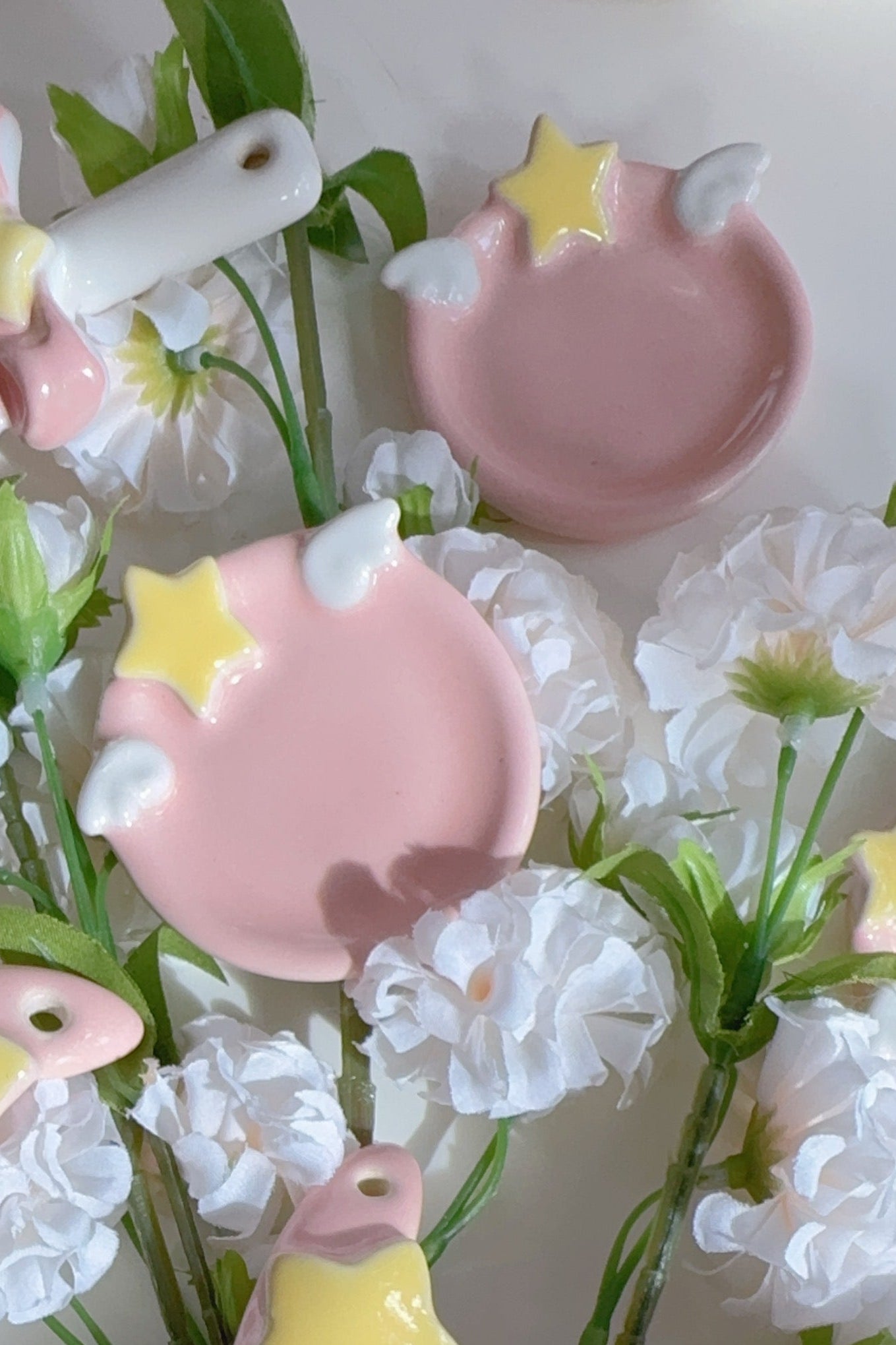 Pink Star Wing Mini Plates
