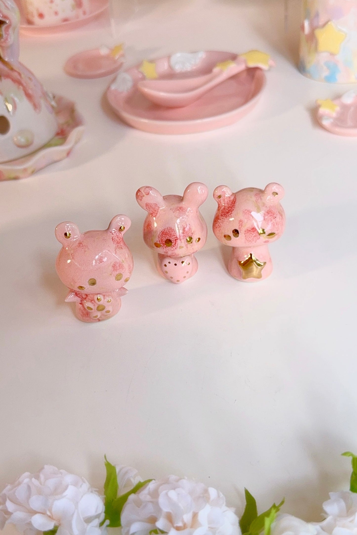 Pink Mini Mao Friends
