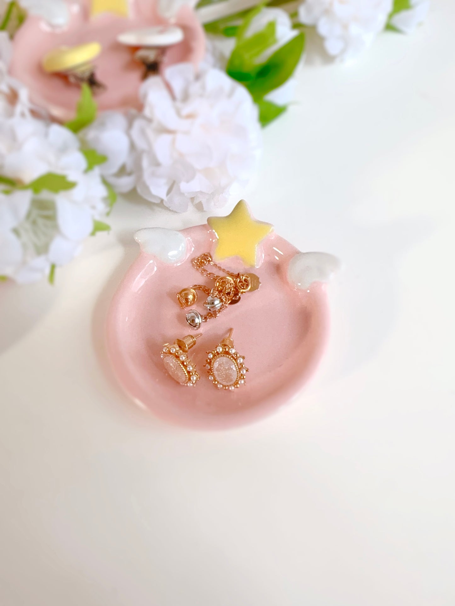 Pink Star Wing Mini Plates
