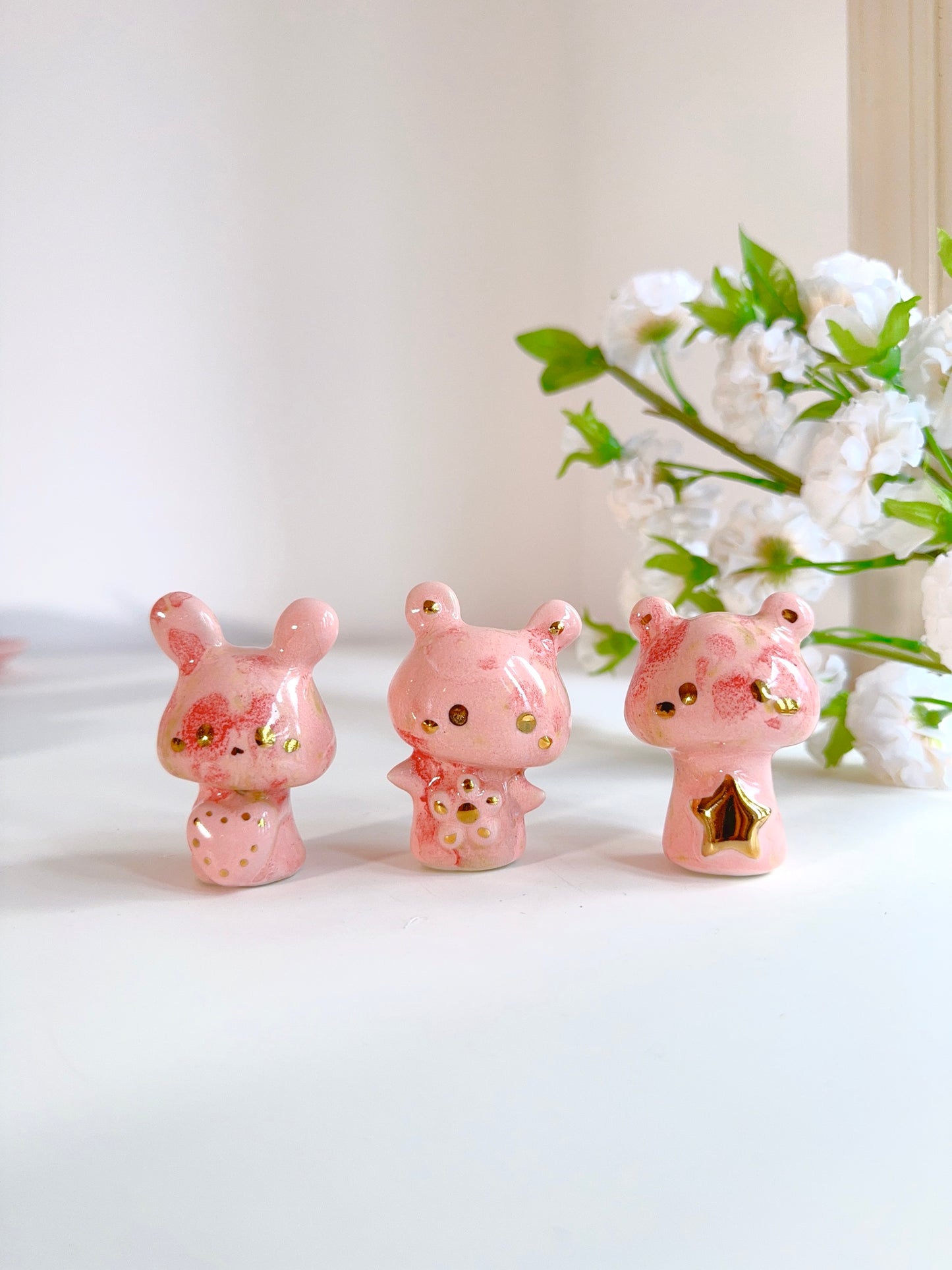 Pink Mini Mao Friends