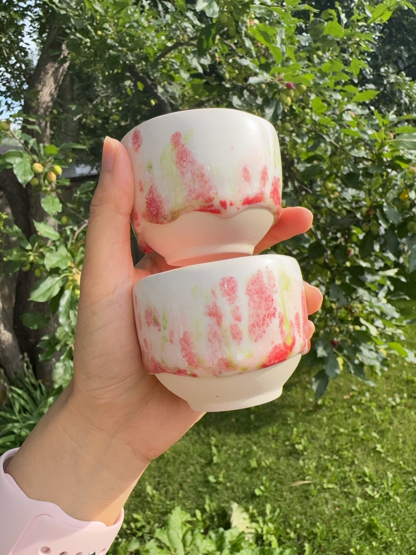Strawberry 100ml Mini Tea Bowls
