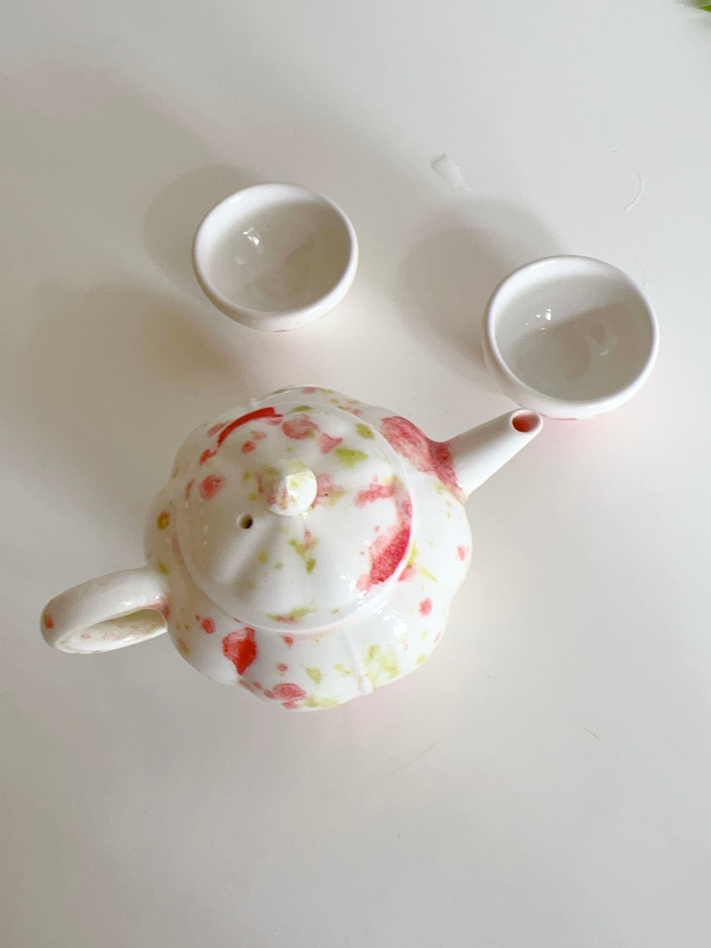 Strawberry Patterned Tea Set 2