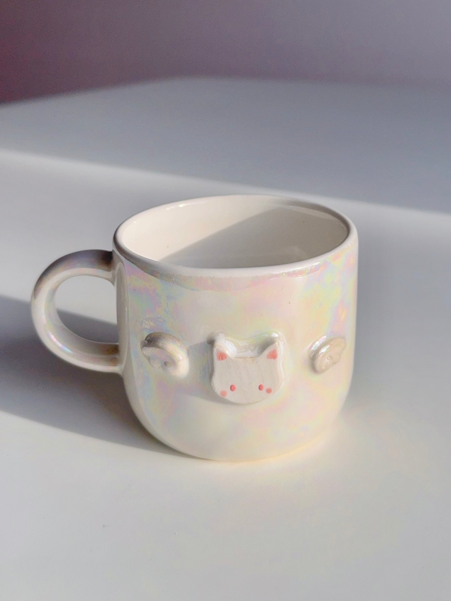 Lustre Smooth White Mimi Cup