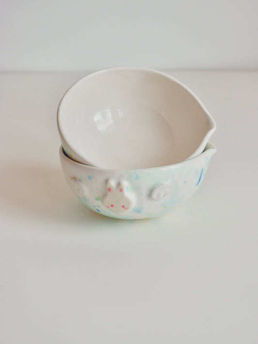 Icy Bun Wing Matcha Bowl