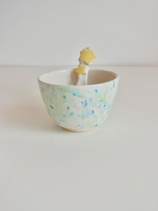 Icy Bowl and Star Soup Spoon Set