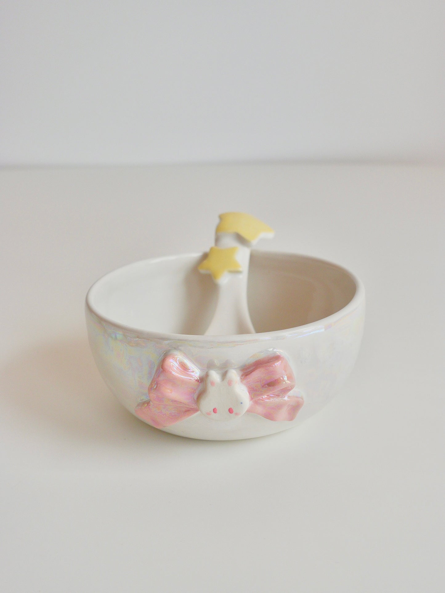 Lustre Bun Bow Matcha Bowl