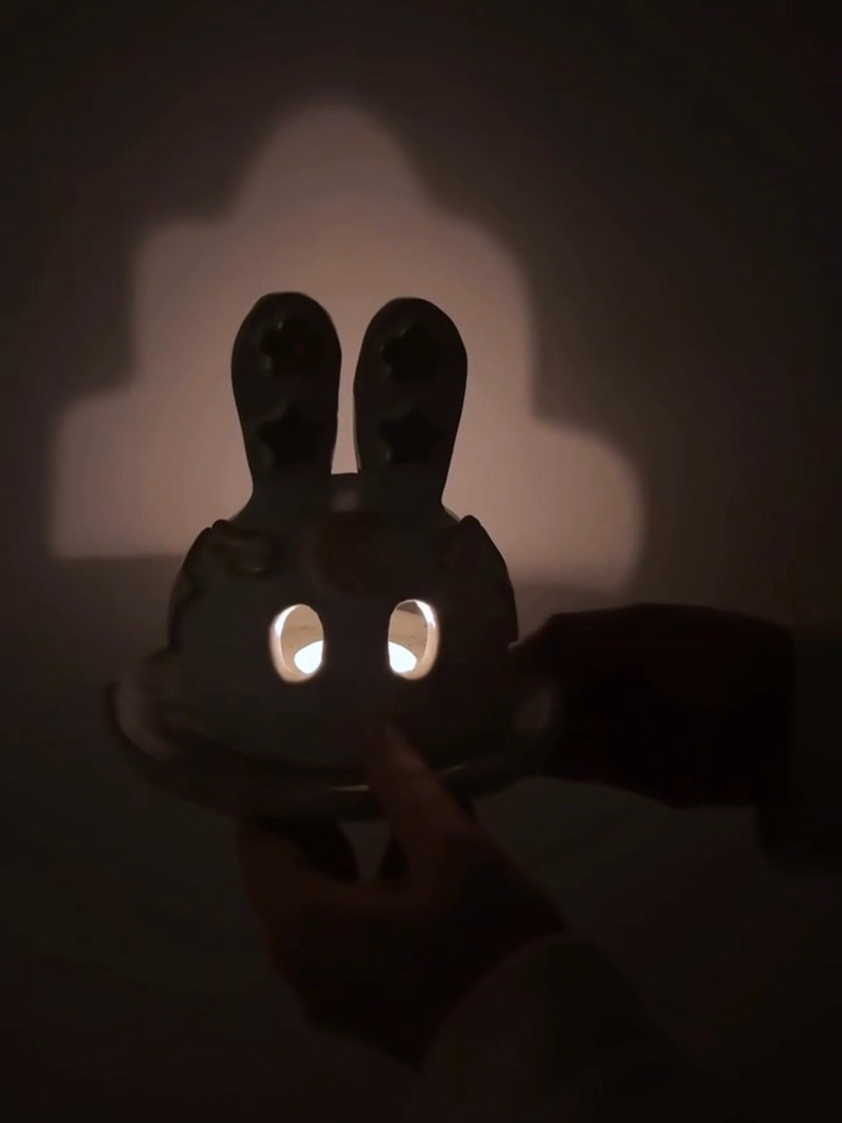 Speckled Matte and Gold BunBun Candle/Incense Holder