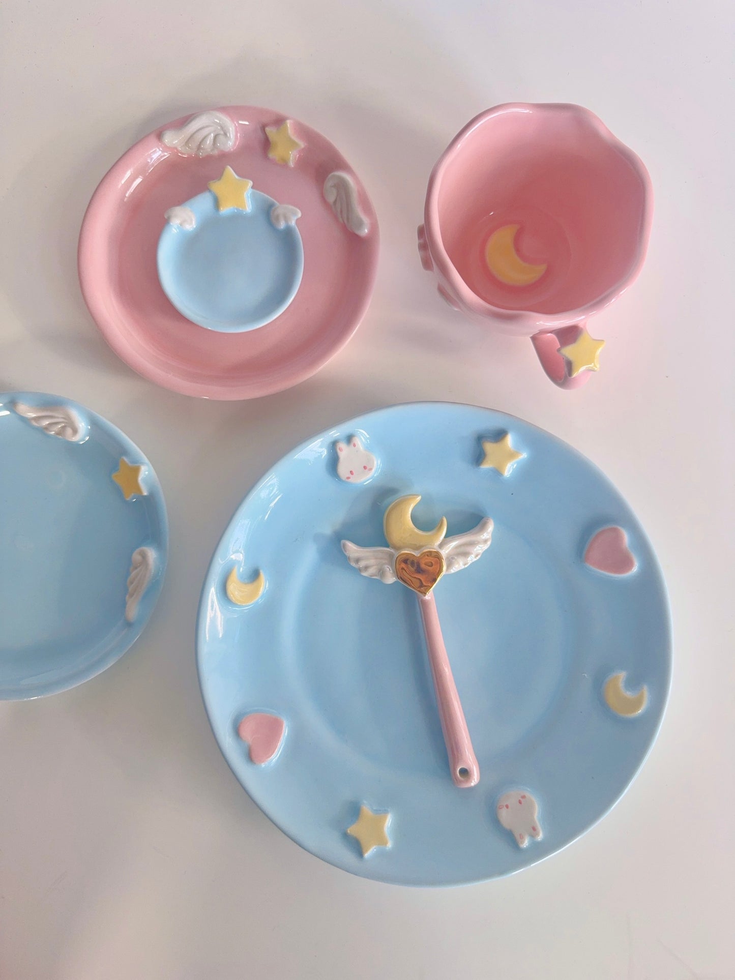 Large Bun Bun Plates