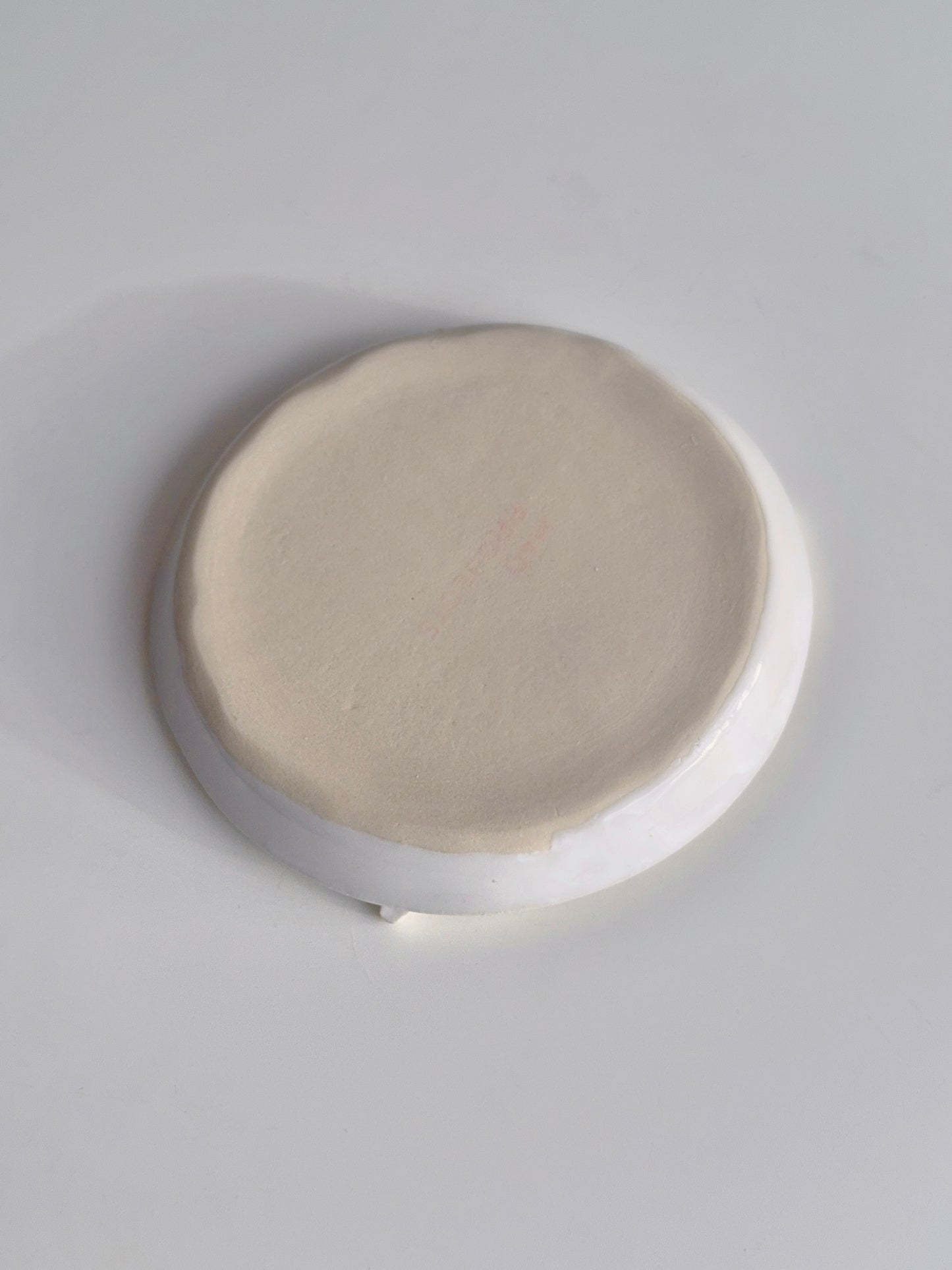 White Winged Moon Plate