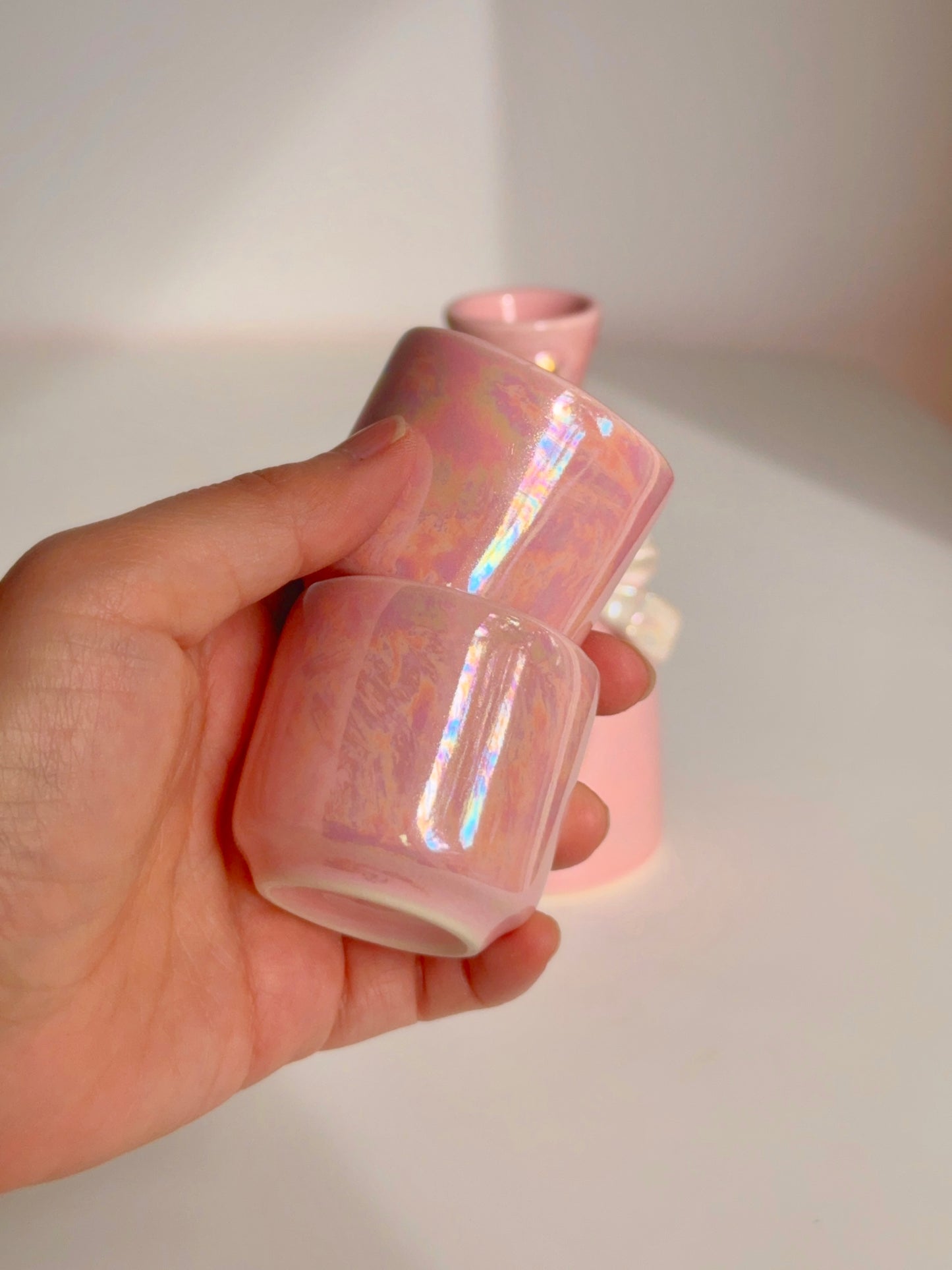 Pink + Gold Sake Set
