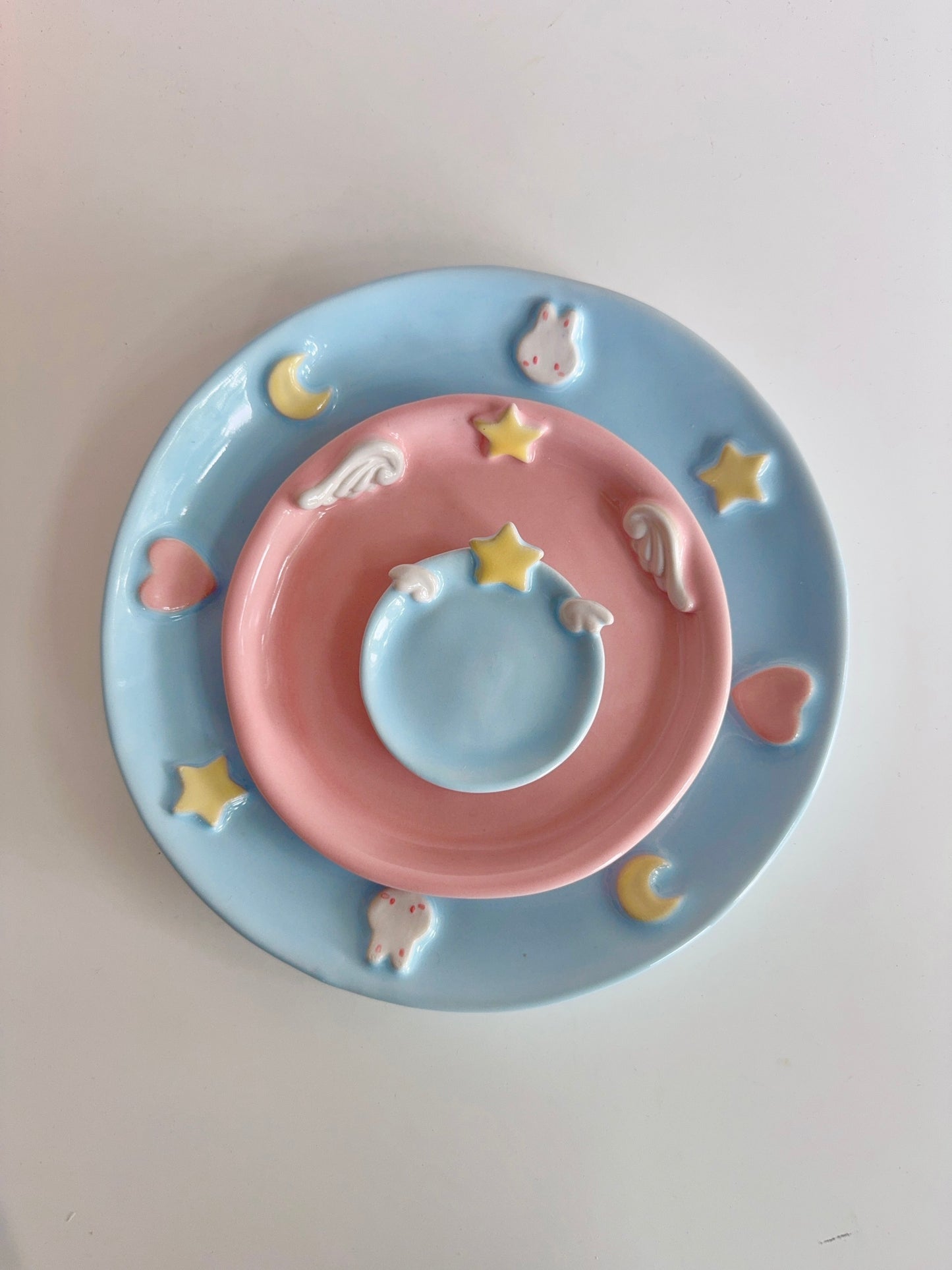 Winged Star Plates
