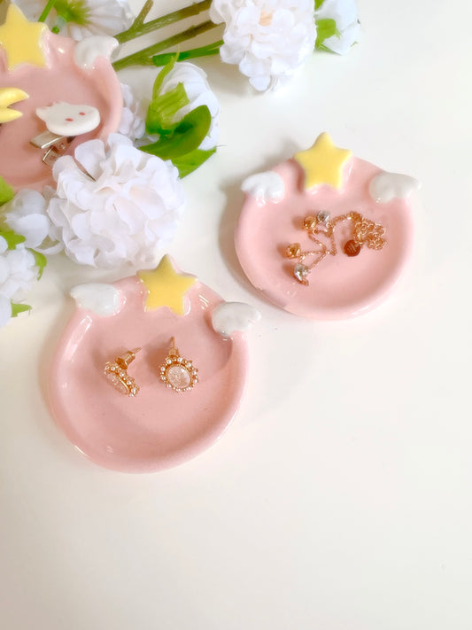 Pink Star Wing Mini Plates