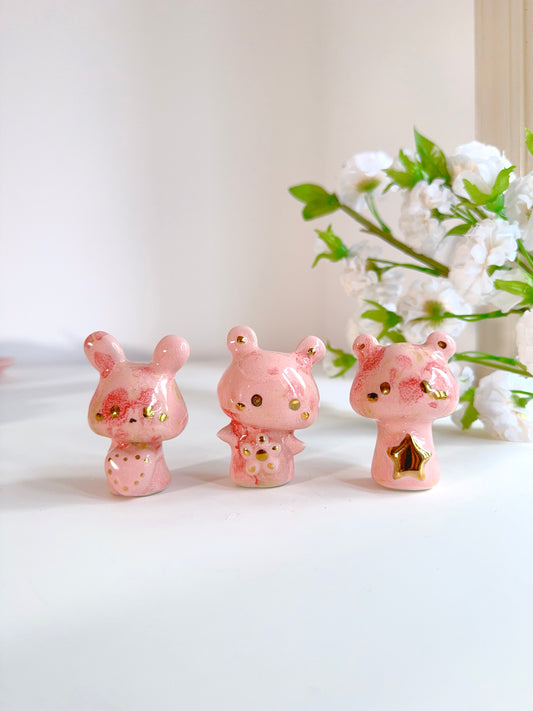 Pink Mini Mao Friends
