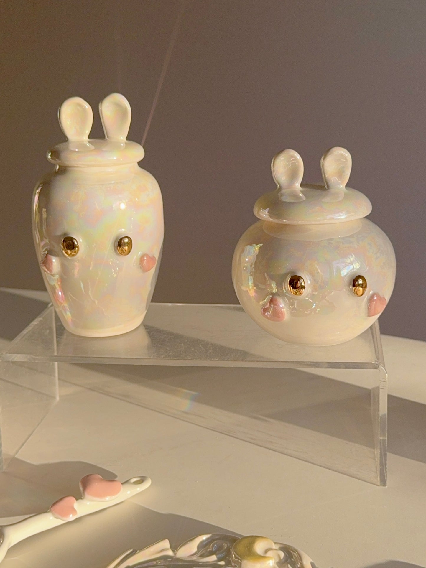 Lustre Short Bun Jar