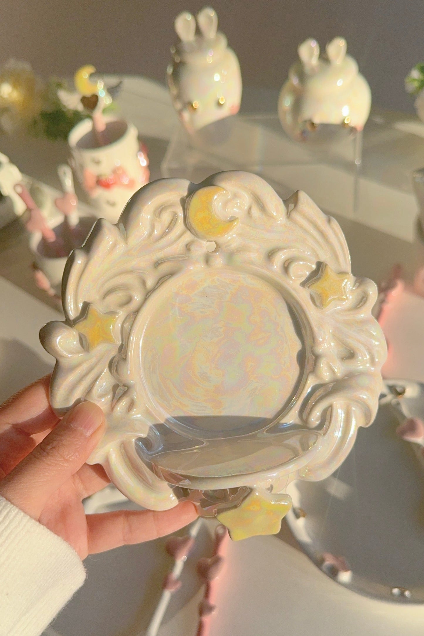 Lustre Star Candle Wall Hanging