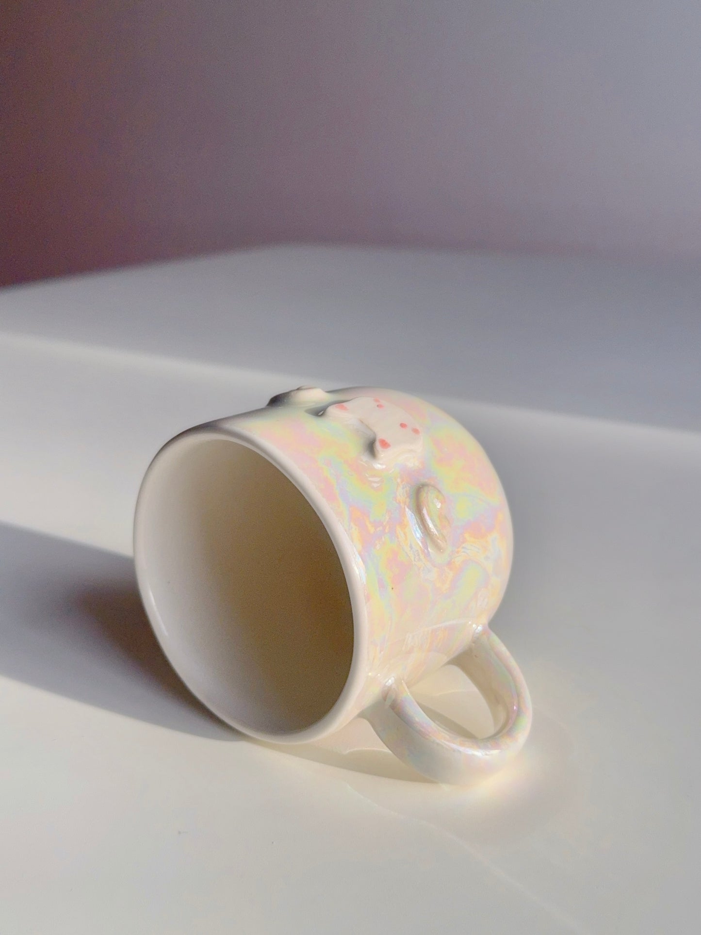 Lustre Smooth White Mimi Cup
