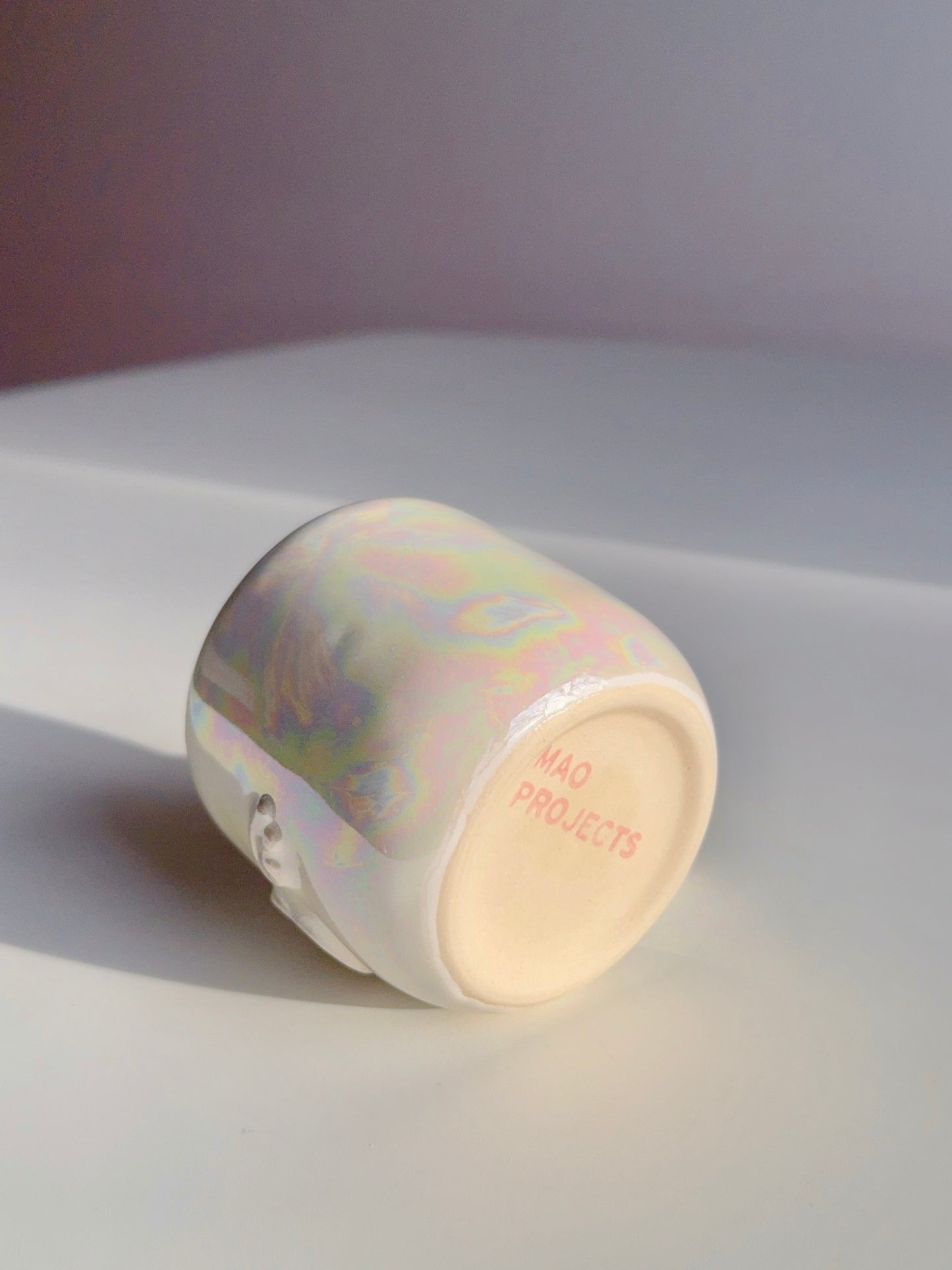 Lustre Smooth White Mimi Cup