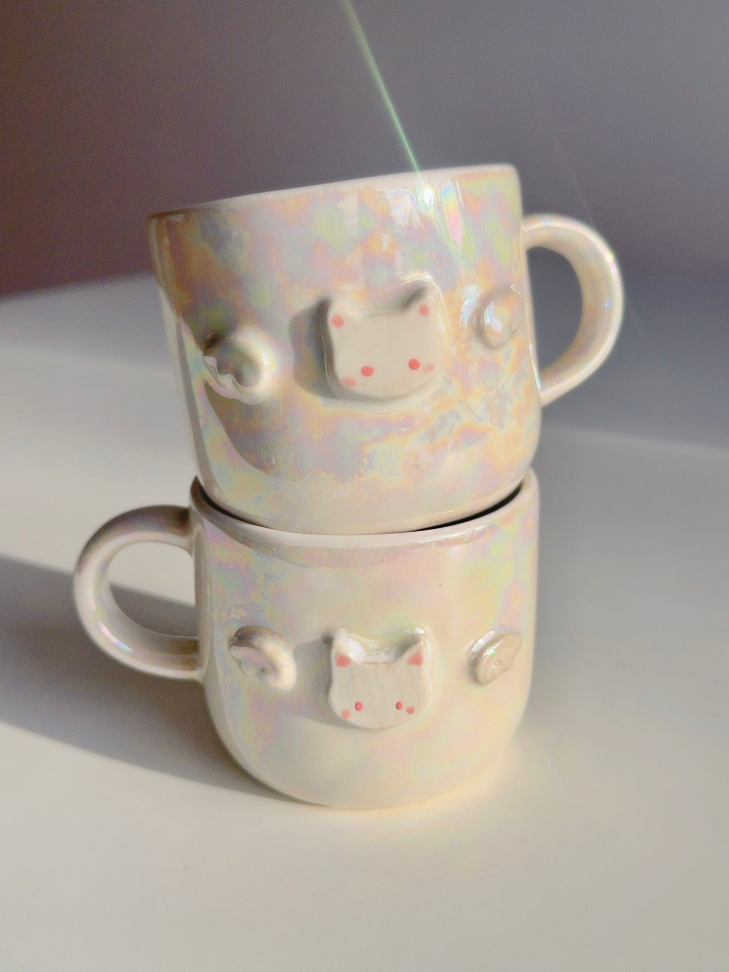 Lustre Smooth White Mimi Cup