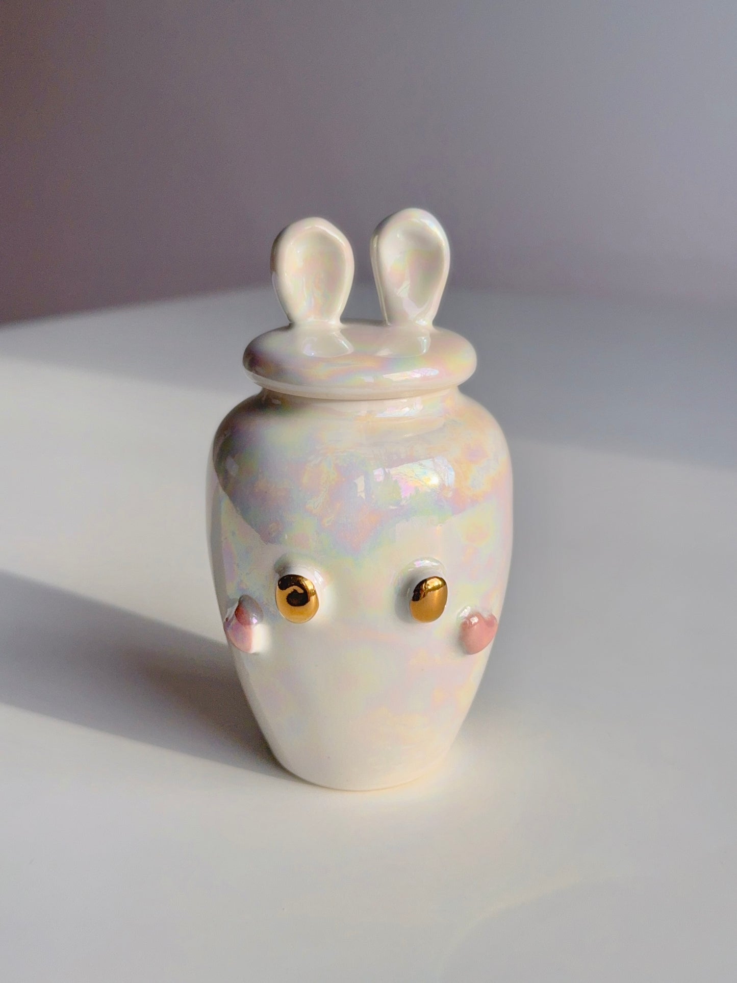 Lustre Tall Bun Jar