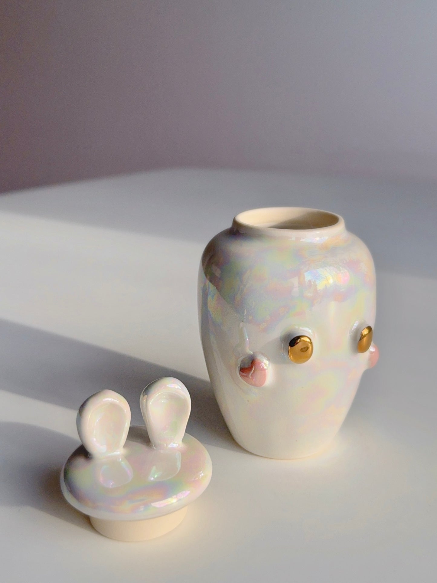 Lustre Tall Bun Jar