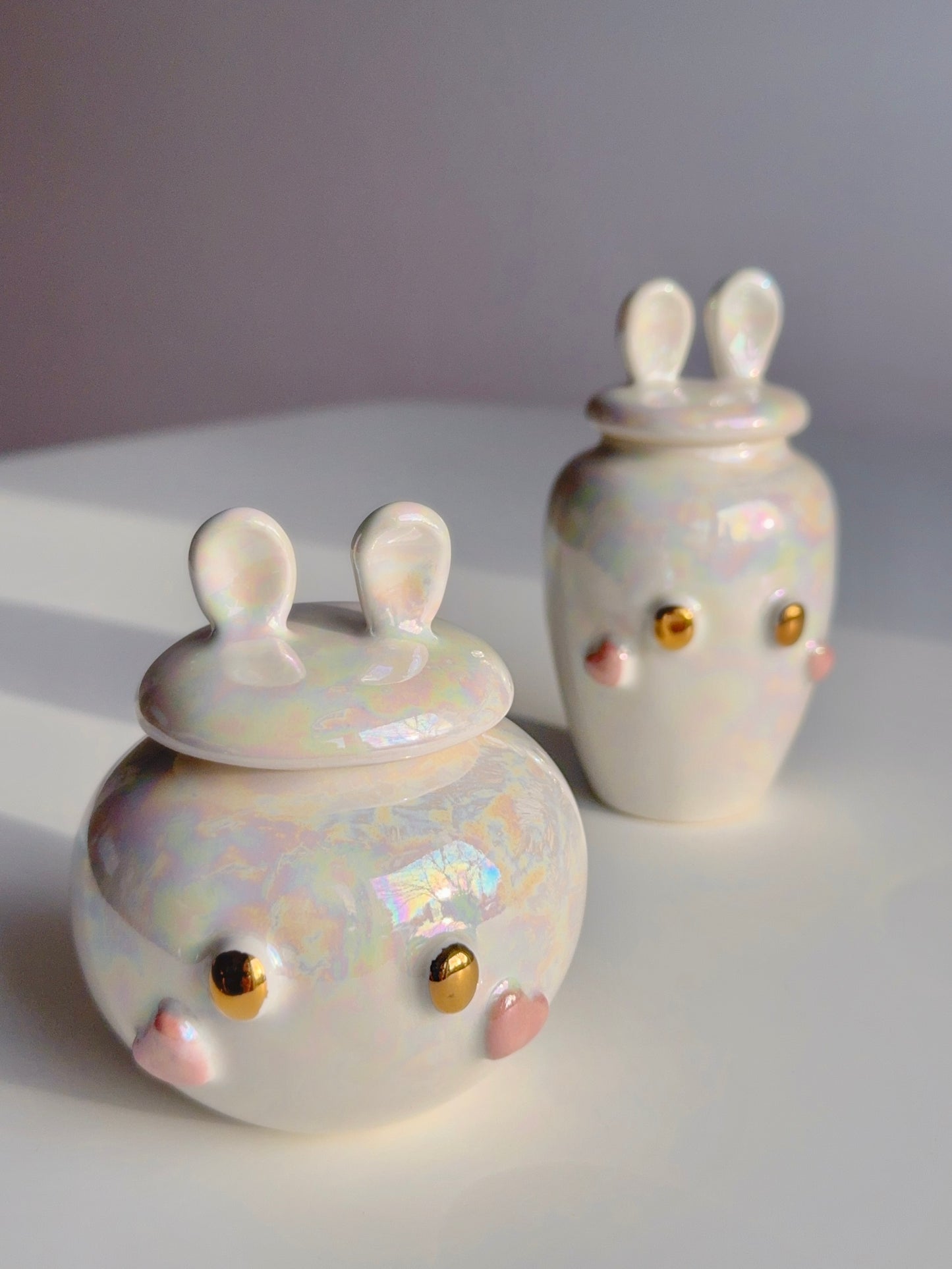 Lustre Short Bun Jar
