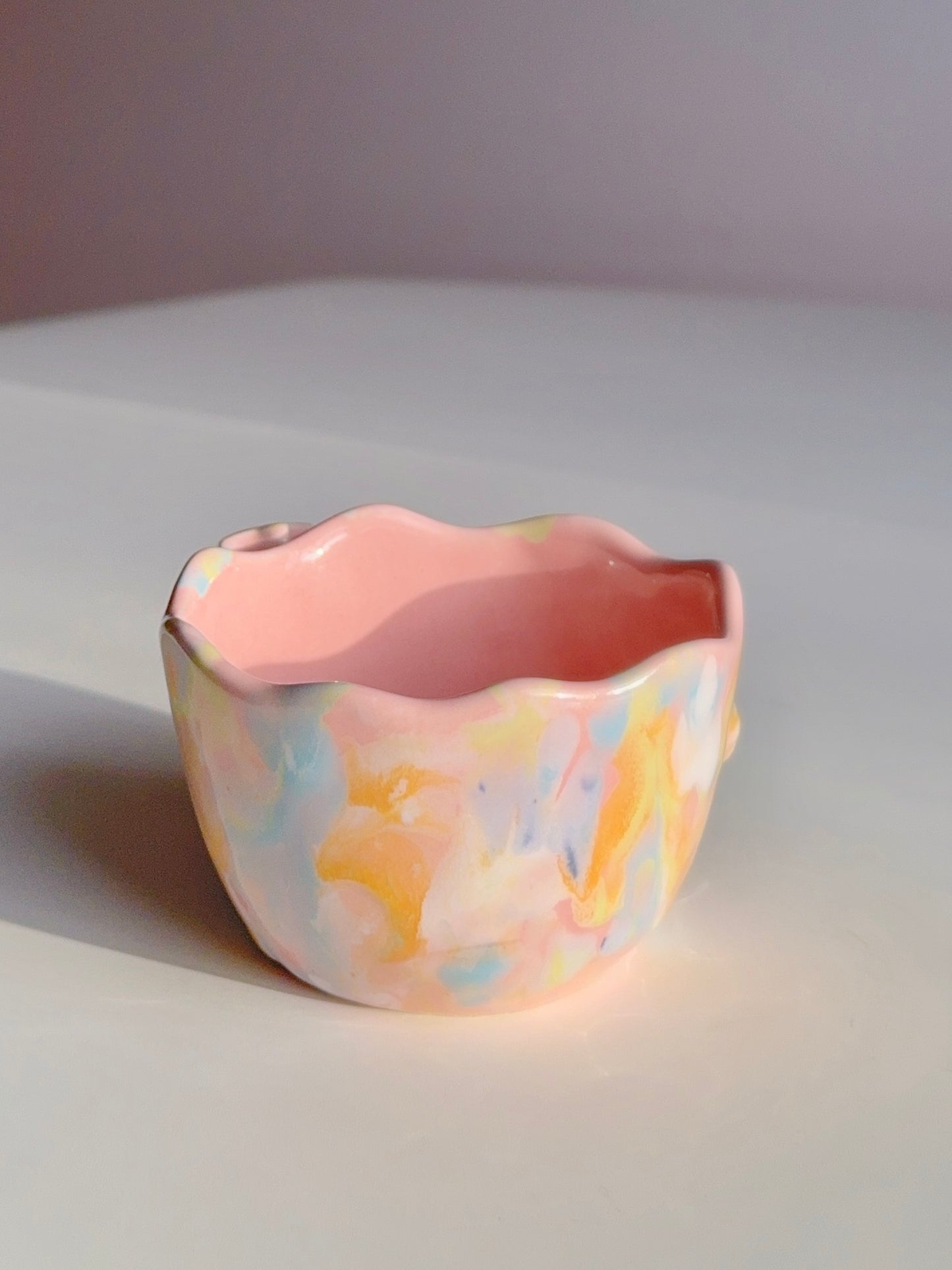 Pink Drippy Pastel BunBun Mug 2.0