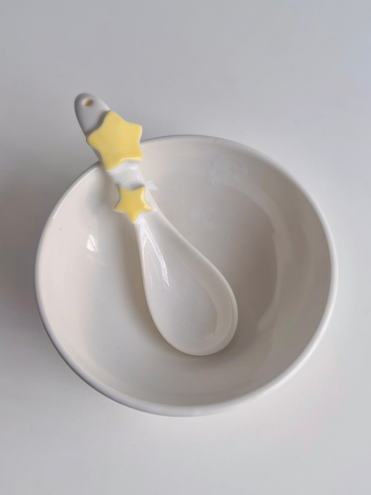 Lustre White Bun Bun Bowl