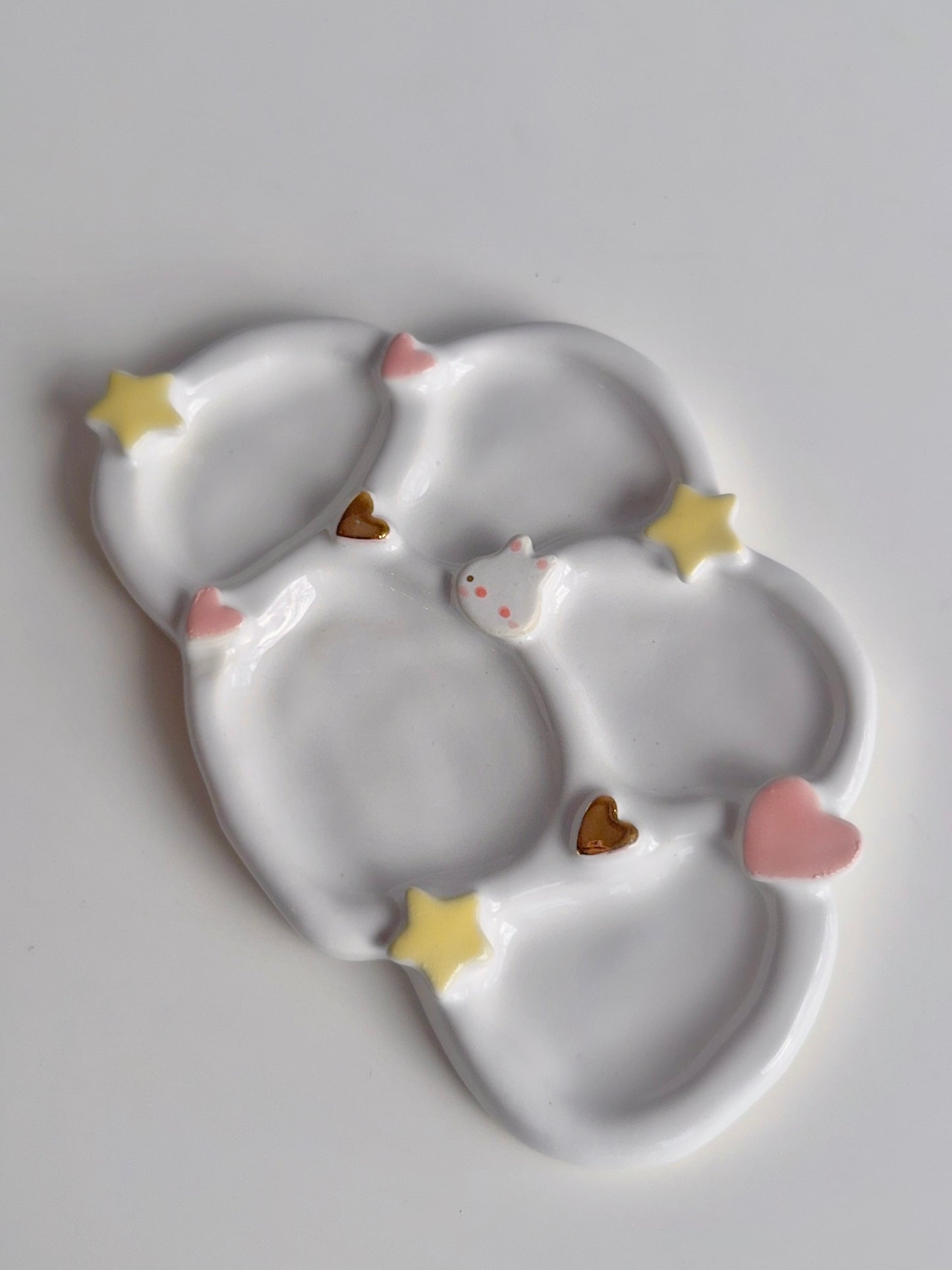 White Bunbun Palette Gold