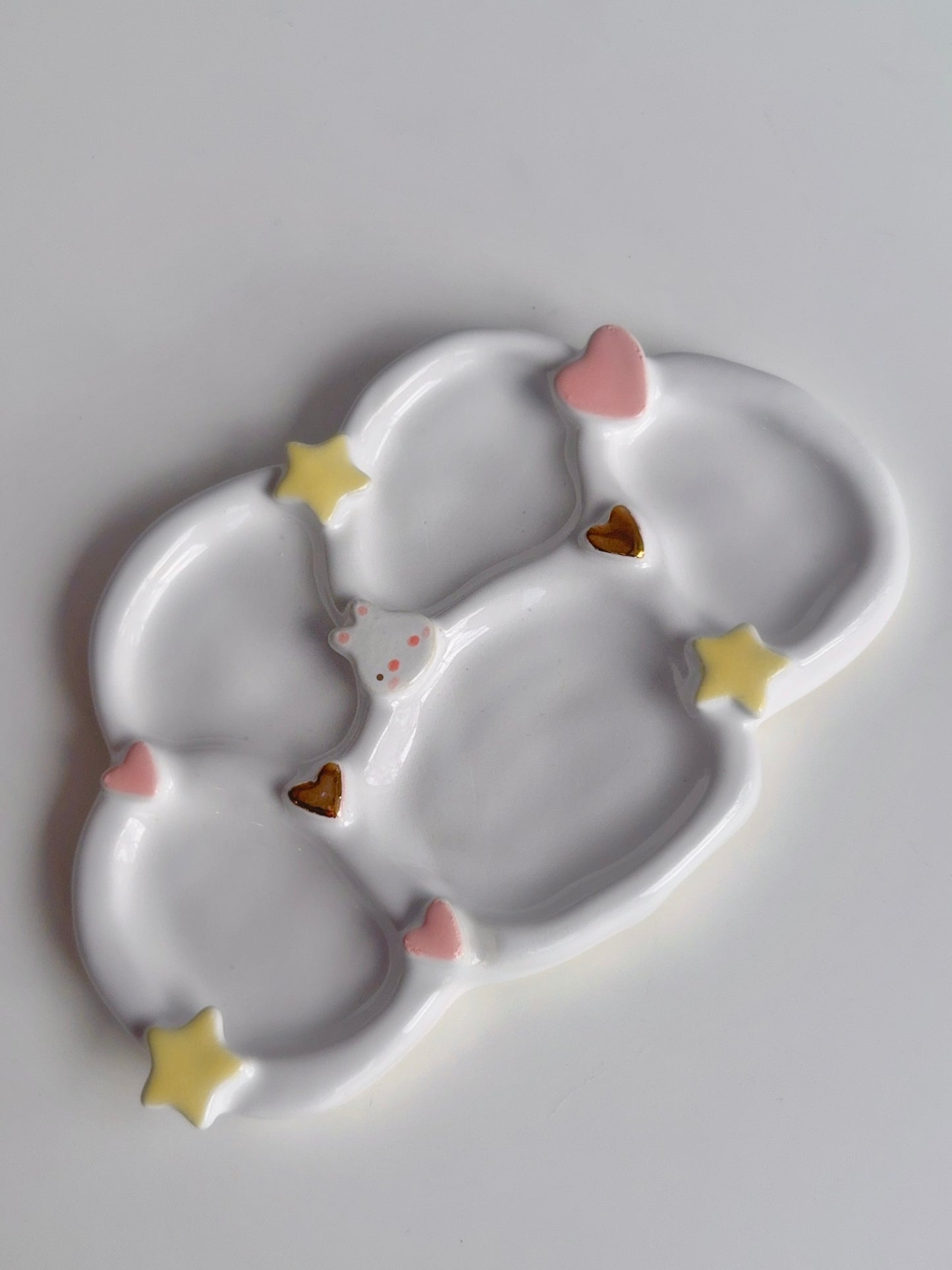 White Bunbun Palette Gold