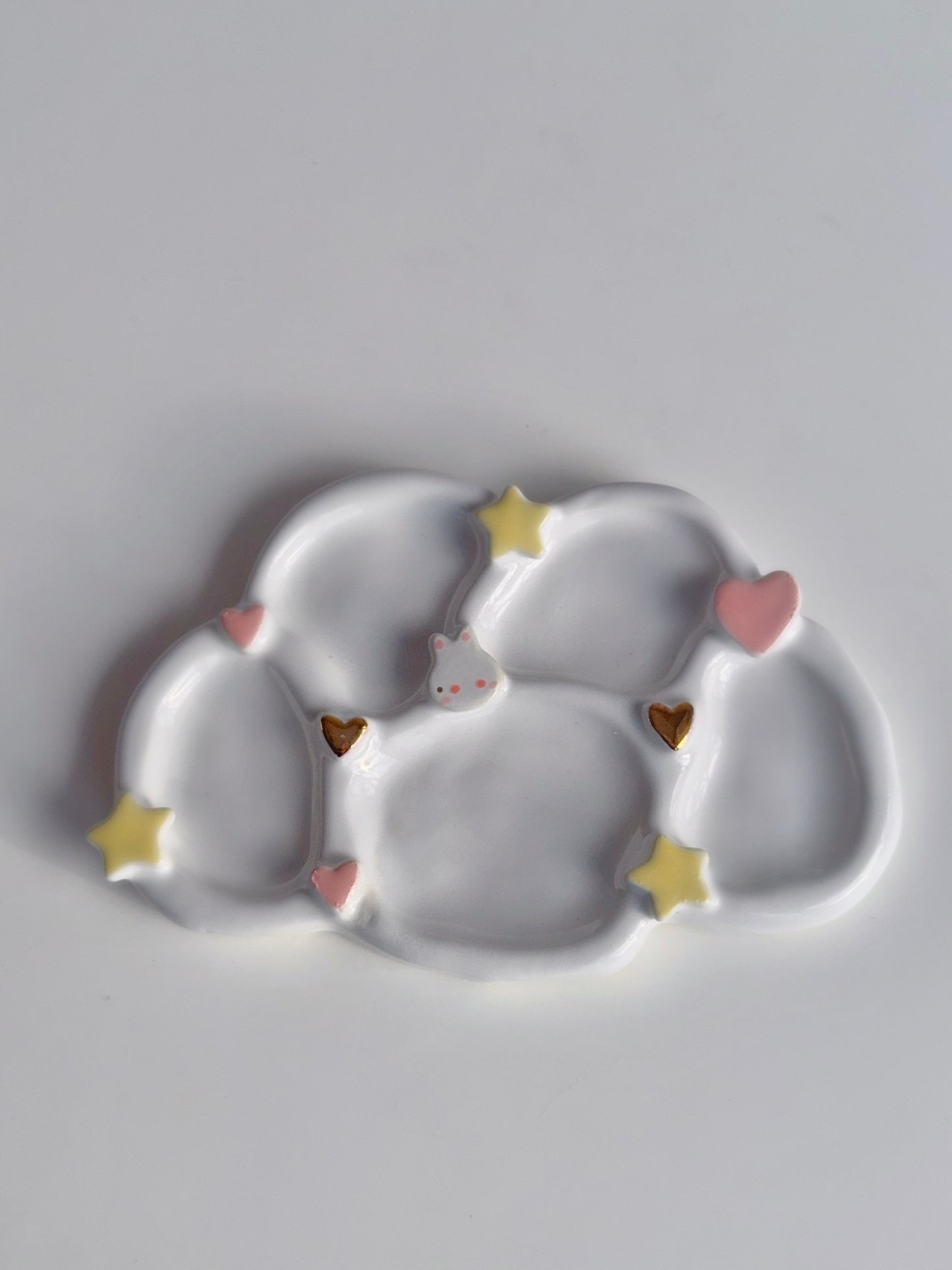 White Bunbun Palette Gold