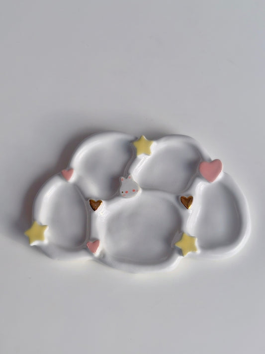 White Bunbun Palette Gold