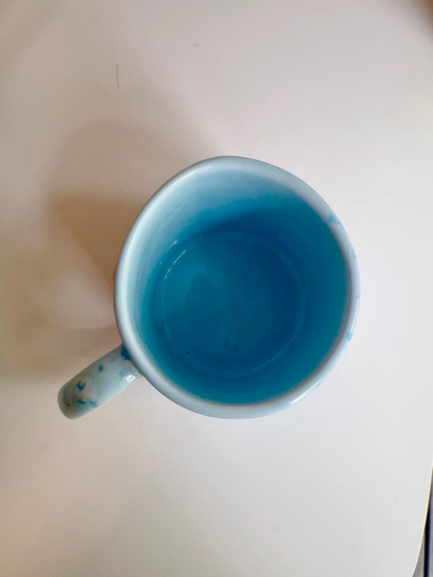 Large Stormy Cloud Mug and Spoon