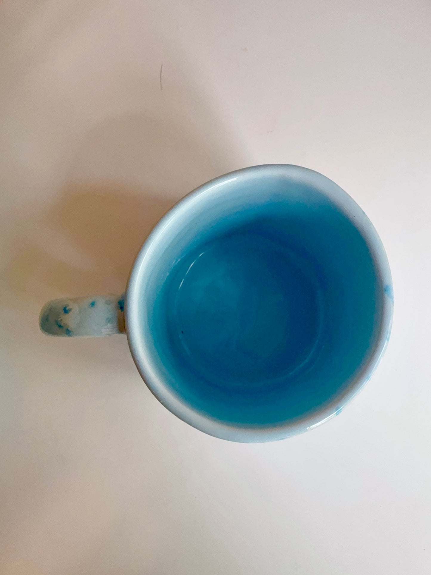 Large Stormy Cloud Mug and Spoon
