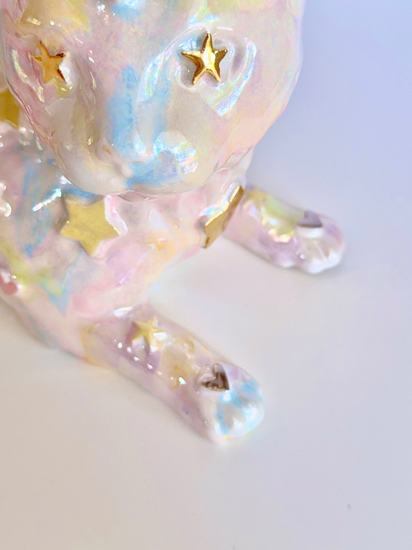 Dreamy Cat Sculpture